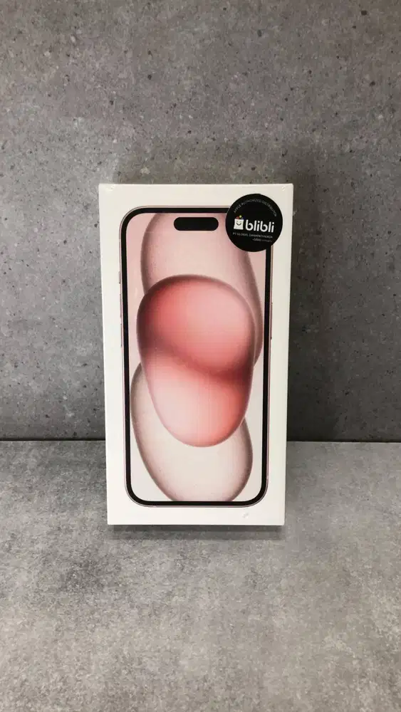 iPhone 15 128GB Pink Garansi Resmi New Segel
