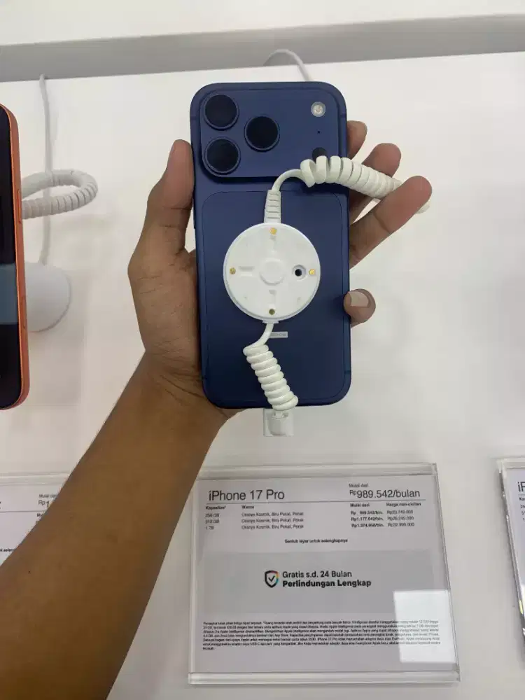 iphone 17 pro deep blue ready stok promo cicilan ringan tanpa dp bisa