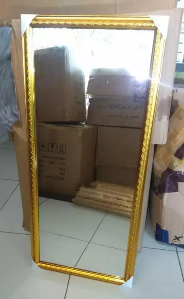 Cermin sedang UK 35*80 cm