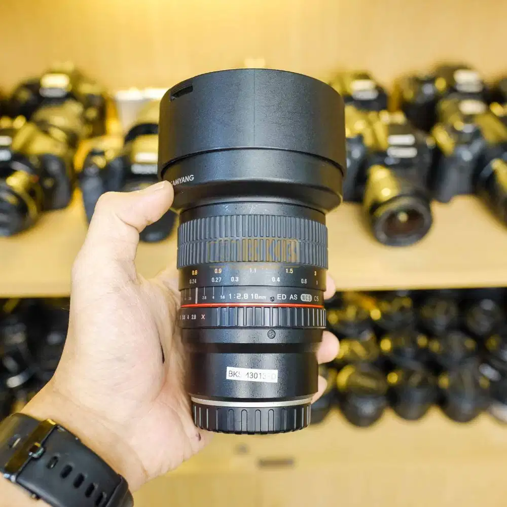 Lensa Samyang 10mm 2.8 for Fujifilm Fullset Mulus