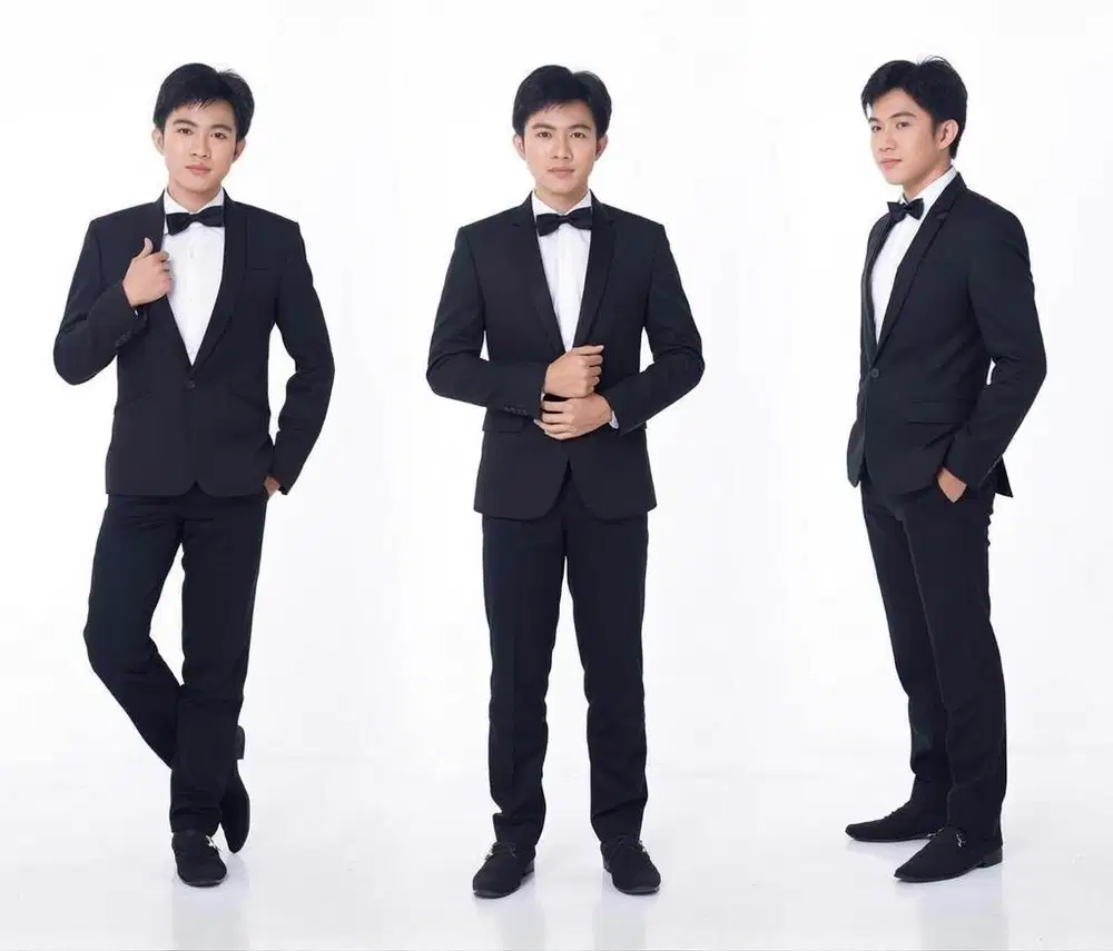 Blazer Hitam Jas Hitam Size S Formal Casual