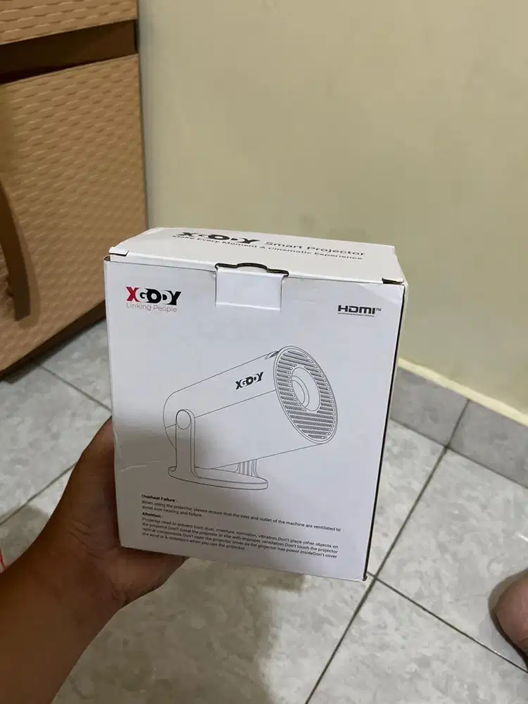 Projector XGODY Mulus  Sudah Android TV