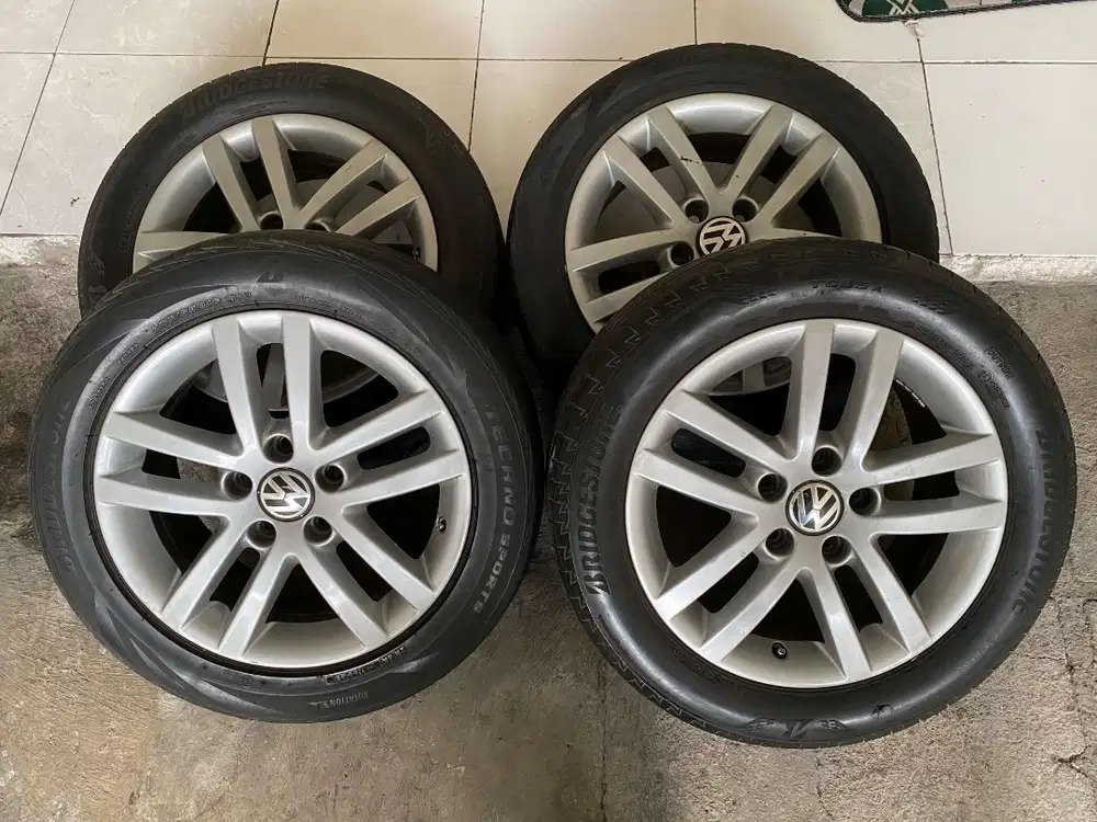 Velg Original VW Golf 5x112 Fullset