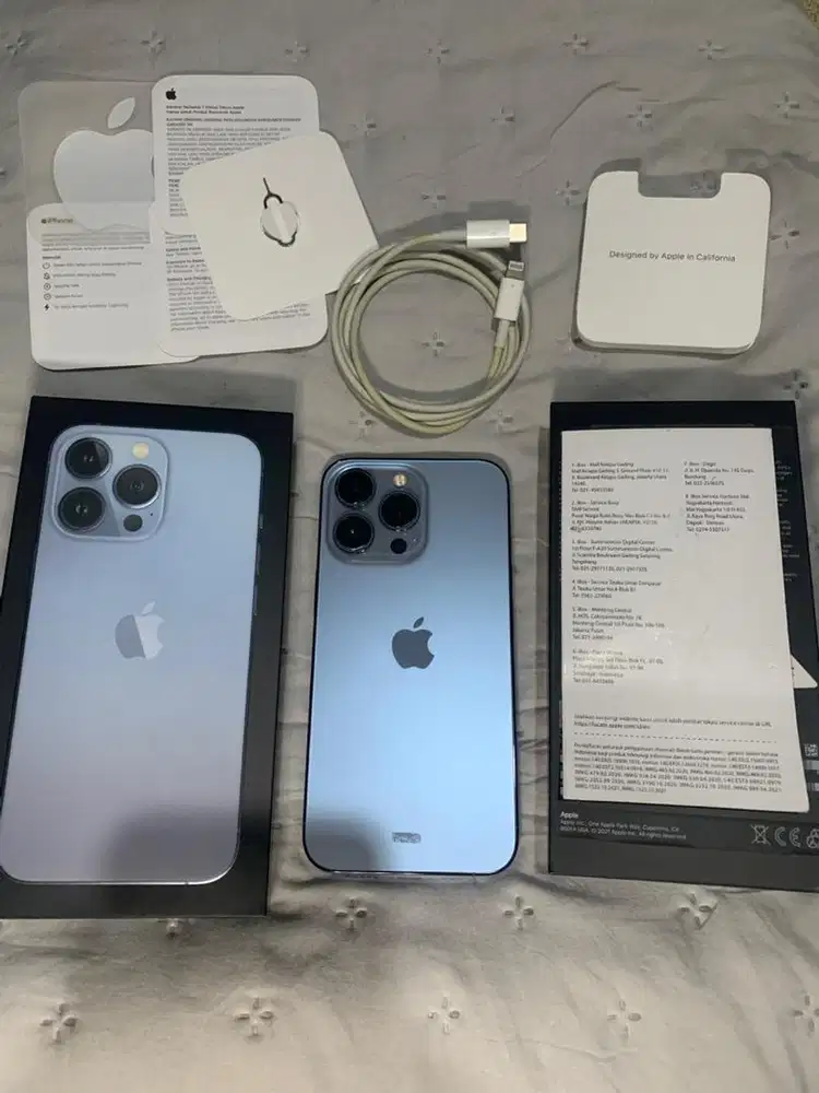 iphone 13 Pro 256gb Sierra Blue resmi ibox
