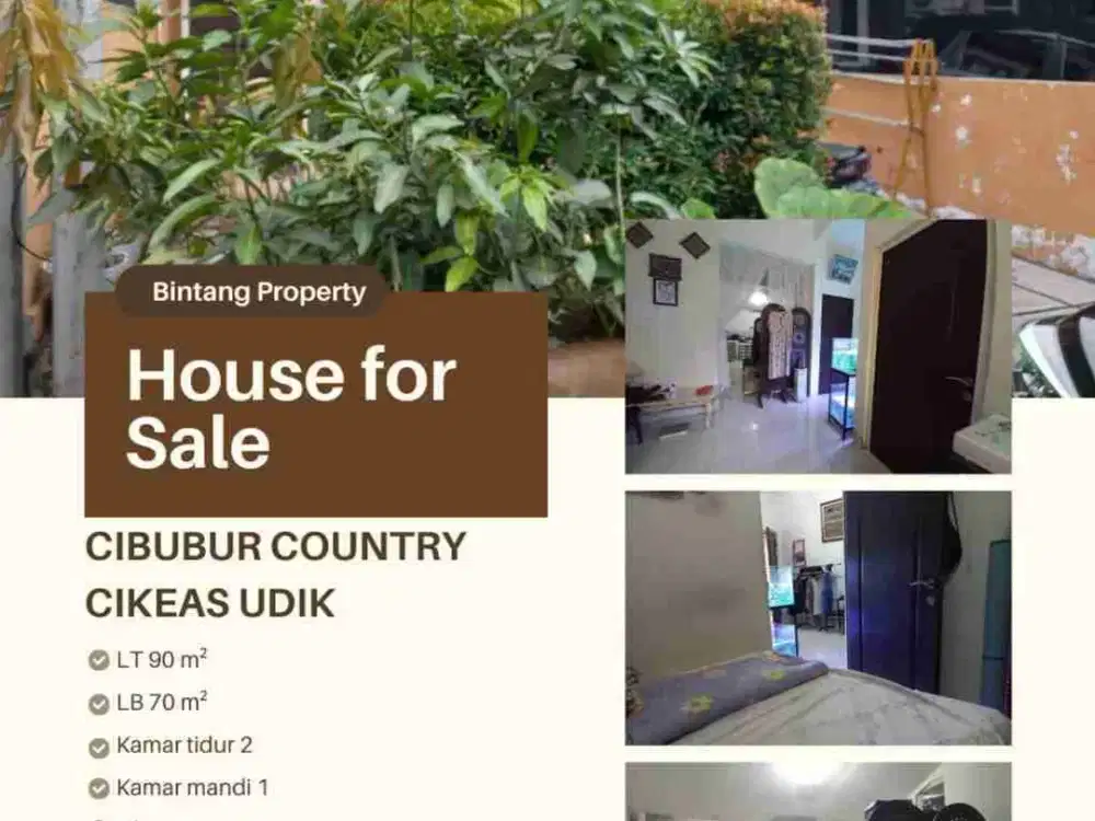 Rumah di jual di Cibubur Country