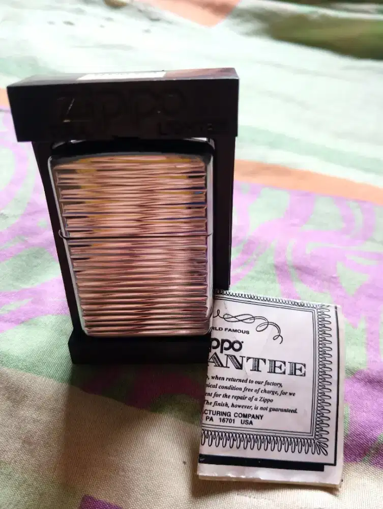 Dijual Zippo Guarantee