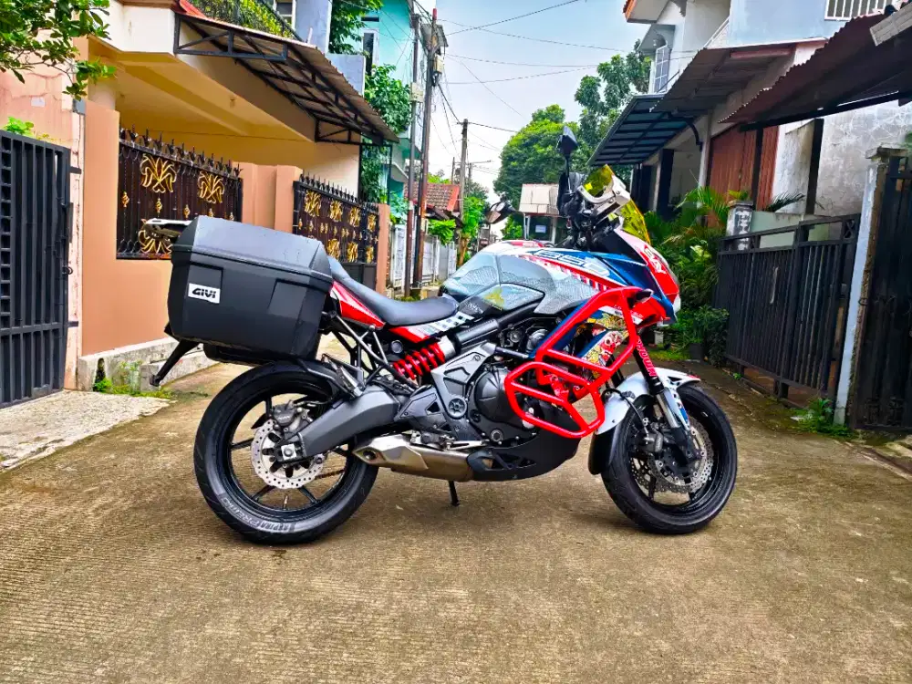 Kawasaki Versys 650 NIK 2015 | Terawat, Pajak Hidup, Siap Touring!