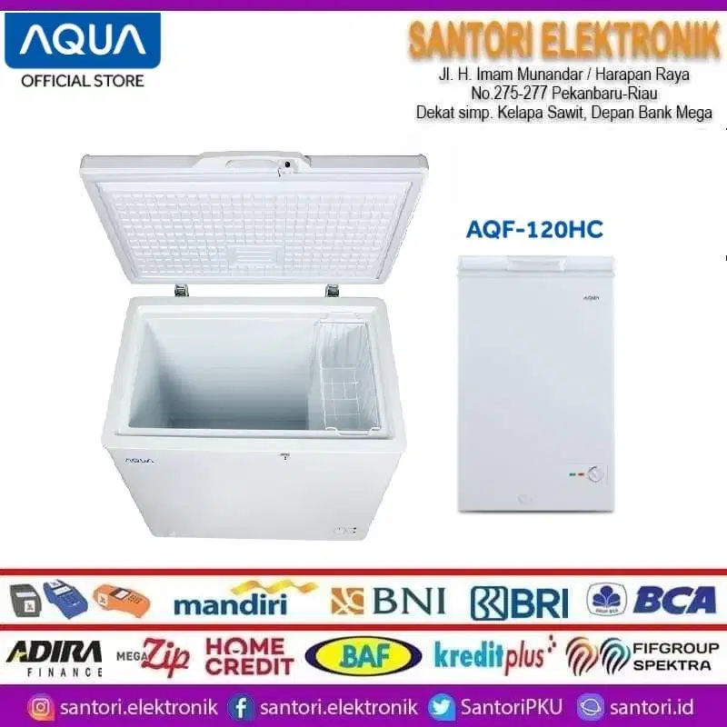 freezer aqua 100L