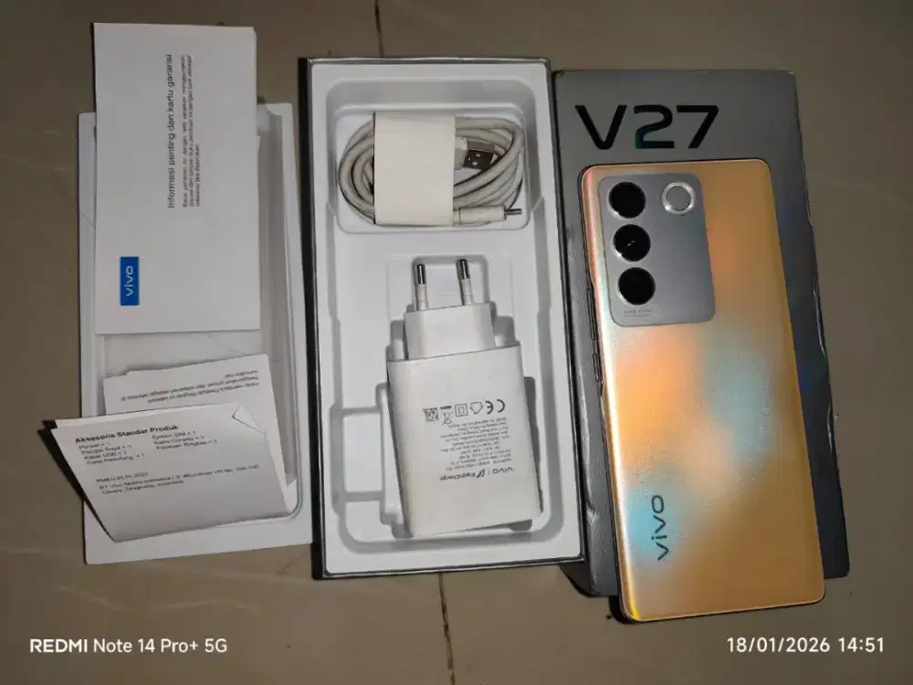 Vivo V27 5G 8/256 Gold