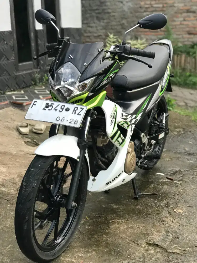 satria fu mesin segel minat WA