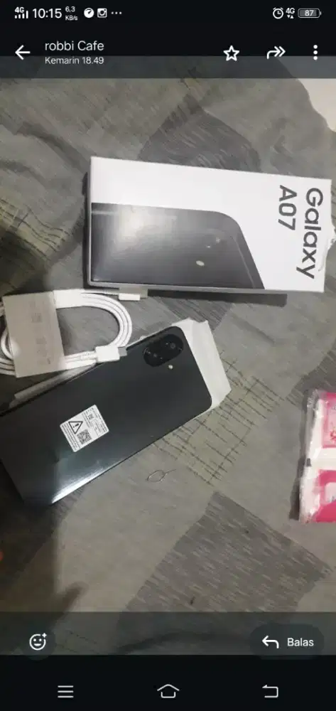 SAMSUNG A07 ORI NO MINES