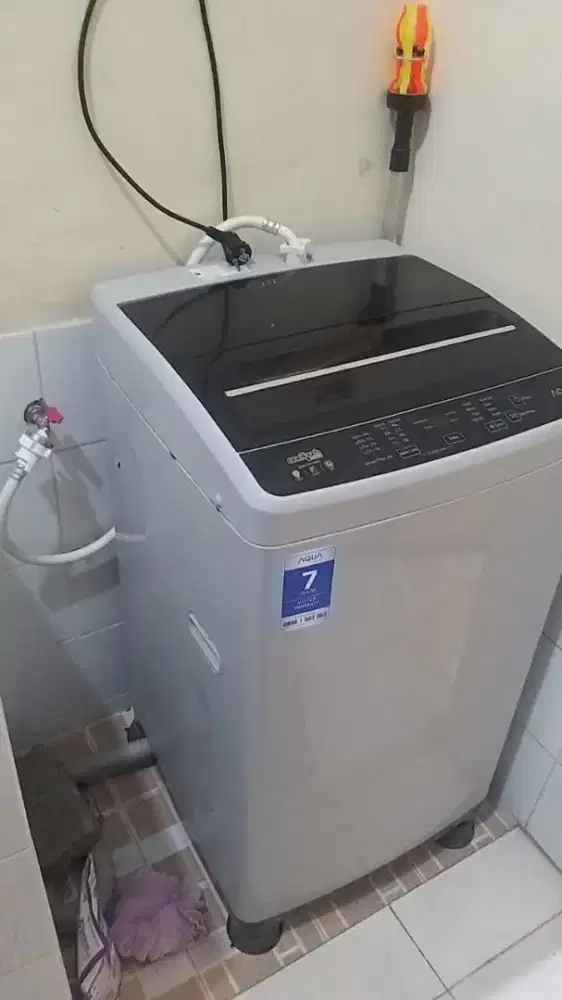 mesin cuci 1tabung aqua 7kg