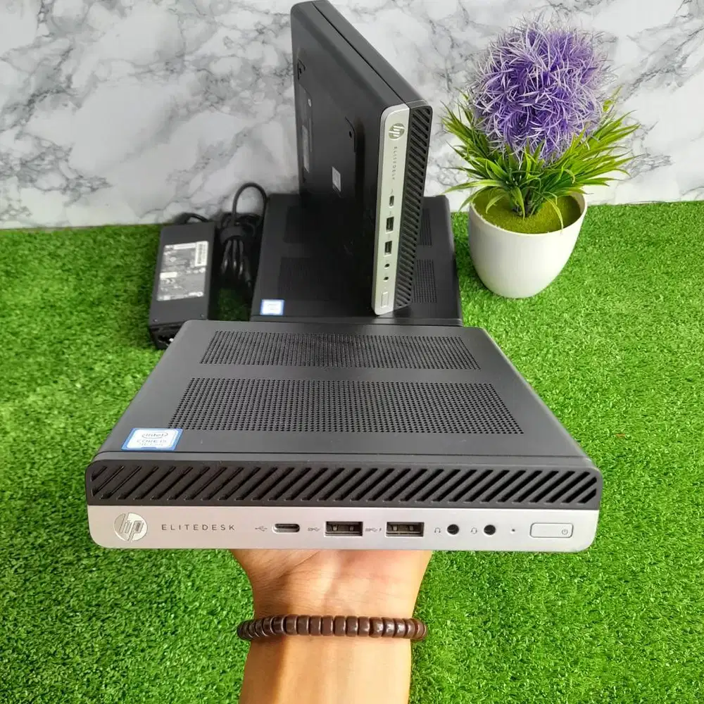 MINI PC HP 800 G3 i3-WIFI -HDMI- (HEMAT LISTRIK)