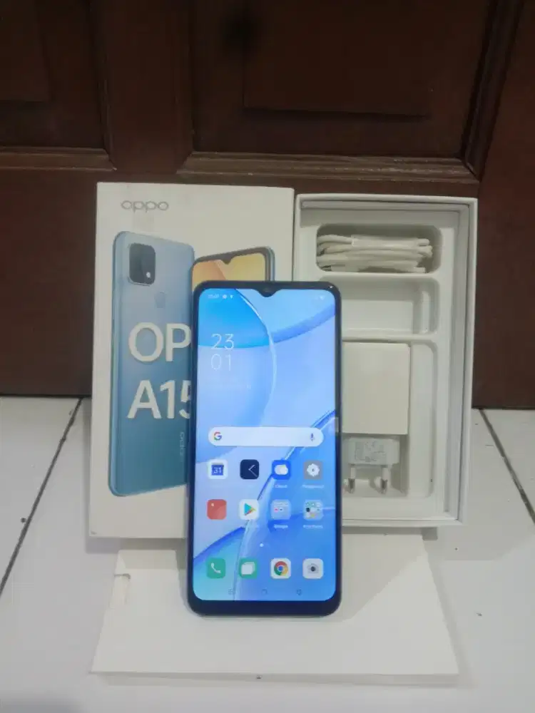 Oppo A15 Fullset fokus mahar