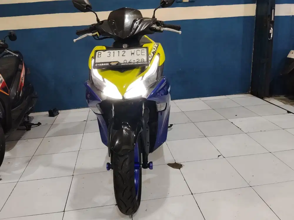 Yamaha aerox cybercity 2023 kondisi gres