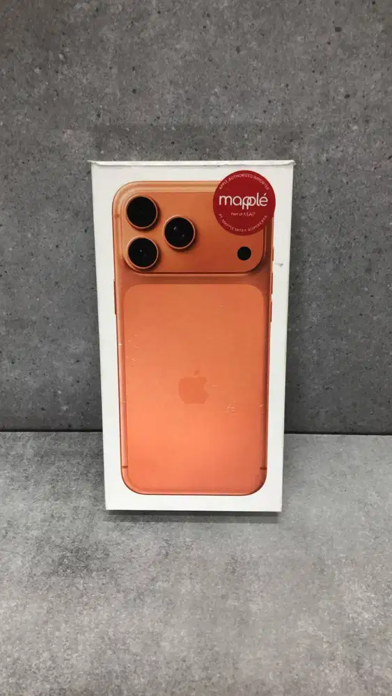 iPhone 17 Pro Max 1TB Cosmic Orange Garansi Resmi New Segel