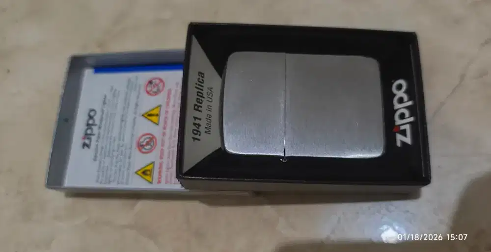 ZIPPO 1941 VINTAGE CHROME