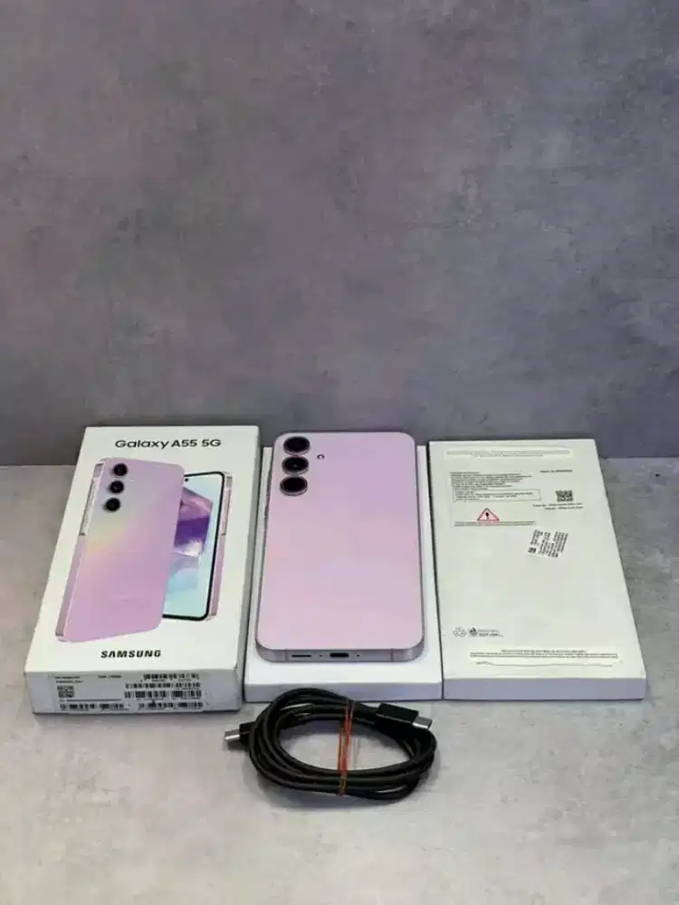Samsung A55 5G 12+12/256 Like New Garansi Aktiv