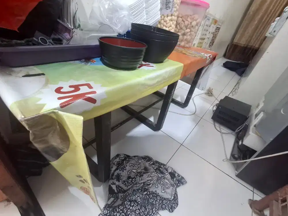 Jual borongan Meja Kayu Jati Belanda