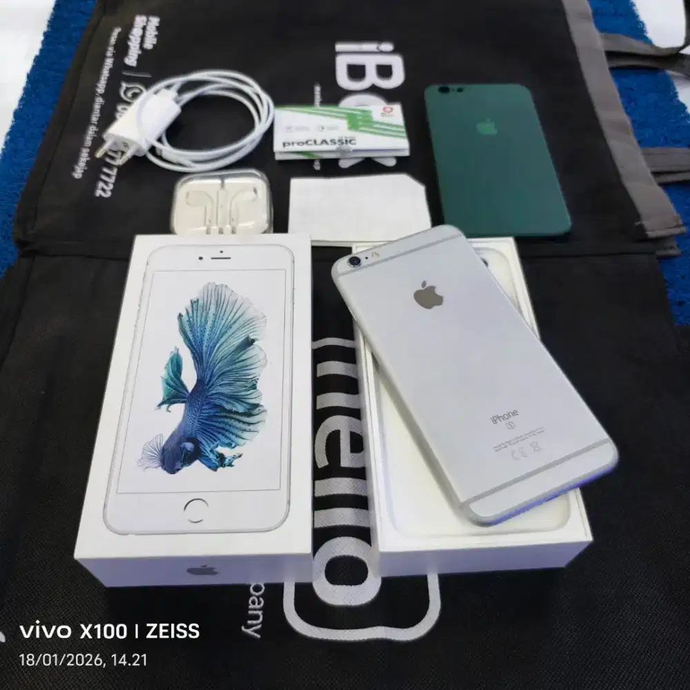 Iphone 6s Plus 32GB 99% Perfect like new jarang pake Ex hrs resmi ibox