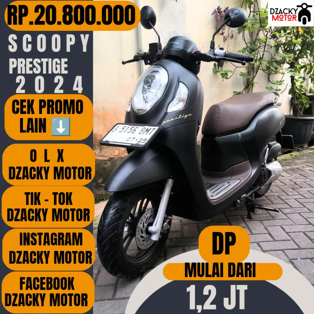 SCOOPY PRESTIGE THN 2O24 SECOND LIKE NEW