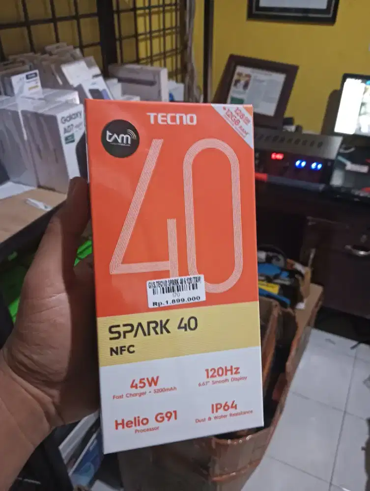 TECNO SPARK 40 6/128 | ATLANTIS DAHSYAT