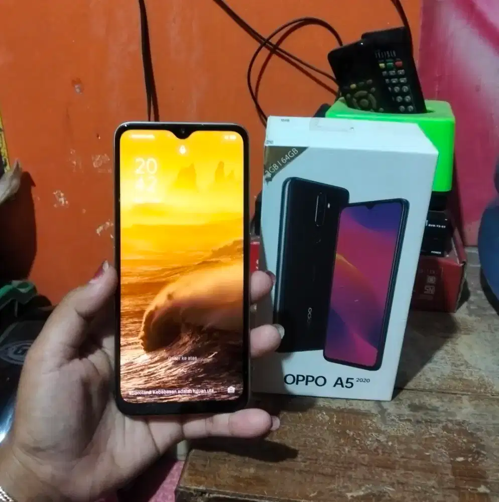 Oppo a5 2020 ram 3/64 fullset!.