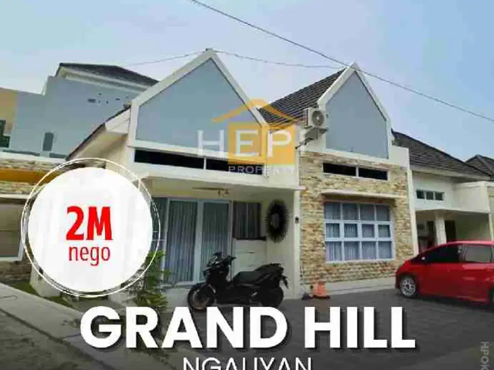Di Jual Rumah Cantik di Grand Hill Ngalian
