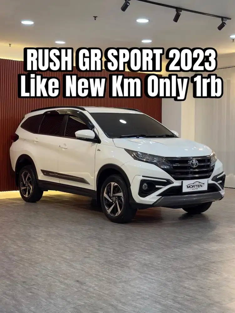 [LOW KM 1rb] Toyota Rush 1.5 S GR Sport 2023 like new
