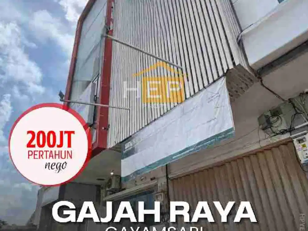 Di Sewakan Ruko Cantik di Gajah Raya Semarang