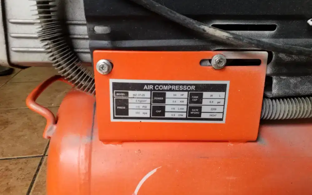 compressor shark 3/4 hp 25L