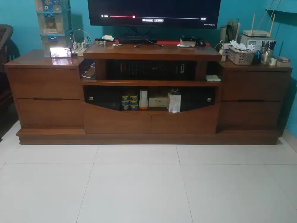 Credenza/Meja TV Jati Jepara