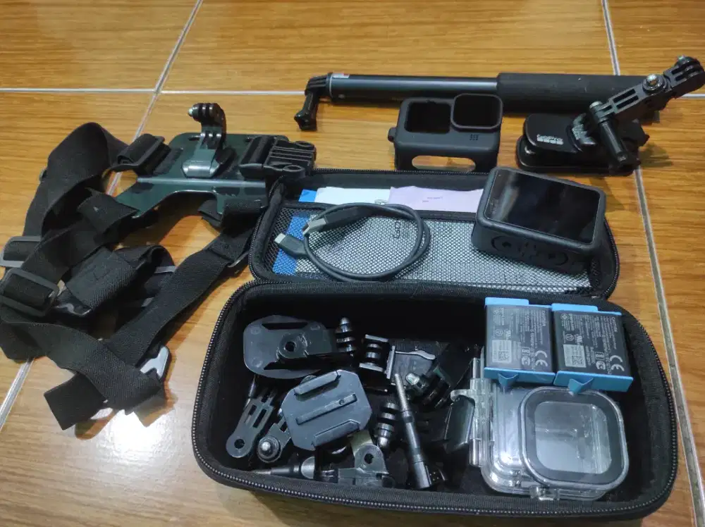 GoPro Original HERO9 Black 5K Fullset - Bonus Melimpah