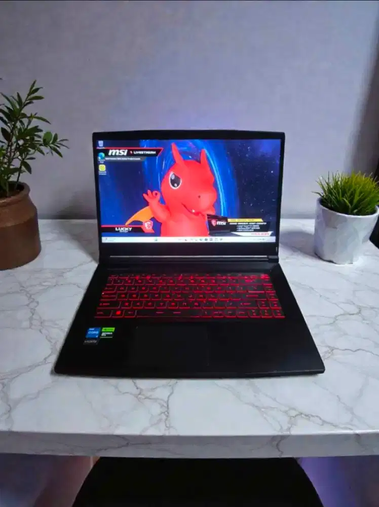 MSI GF63 EVOLVE THIN GEN 11 [RAM 16GB SSD 512GB + HDD 500GB RTX 2050]