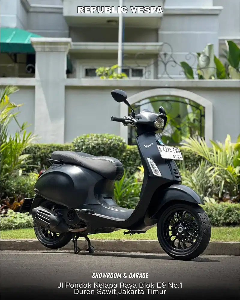 TERMURAH SPRINT NOTTE 150 IGET ABS LED LIMITED EDITION TH 2019 HITAM