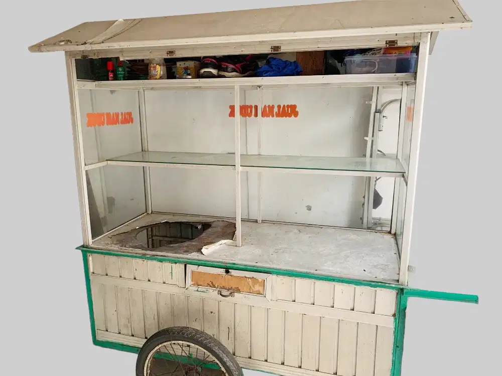 Gerobak Jualan Makanan (NEGO) - Bekas, Siap Pakai