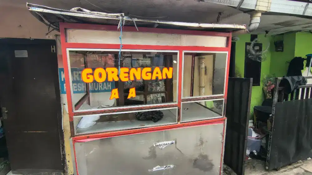 Roda Jualan | BU | Untuk jual Gorengan dll