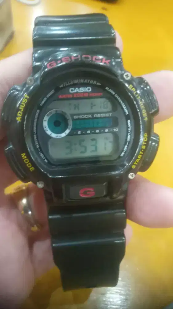 Jual Arloji Casio G-Shock tipe DW-9000 Japan Vintage.