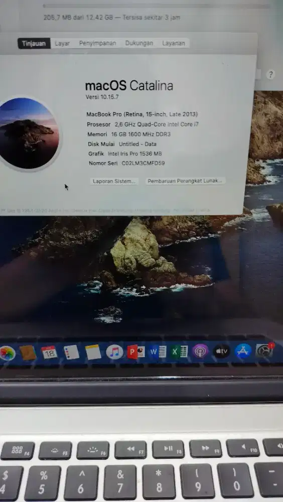 Macbook pro 15inc 2013