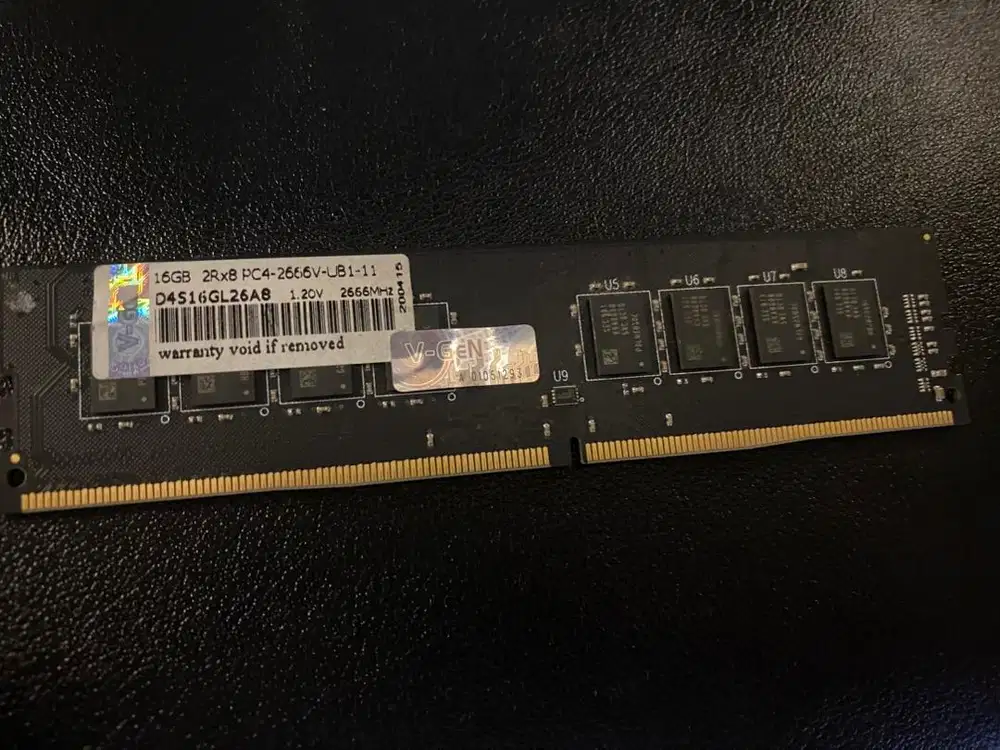 Ram DDR4 merk V-Gen 16Gb x 1