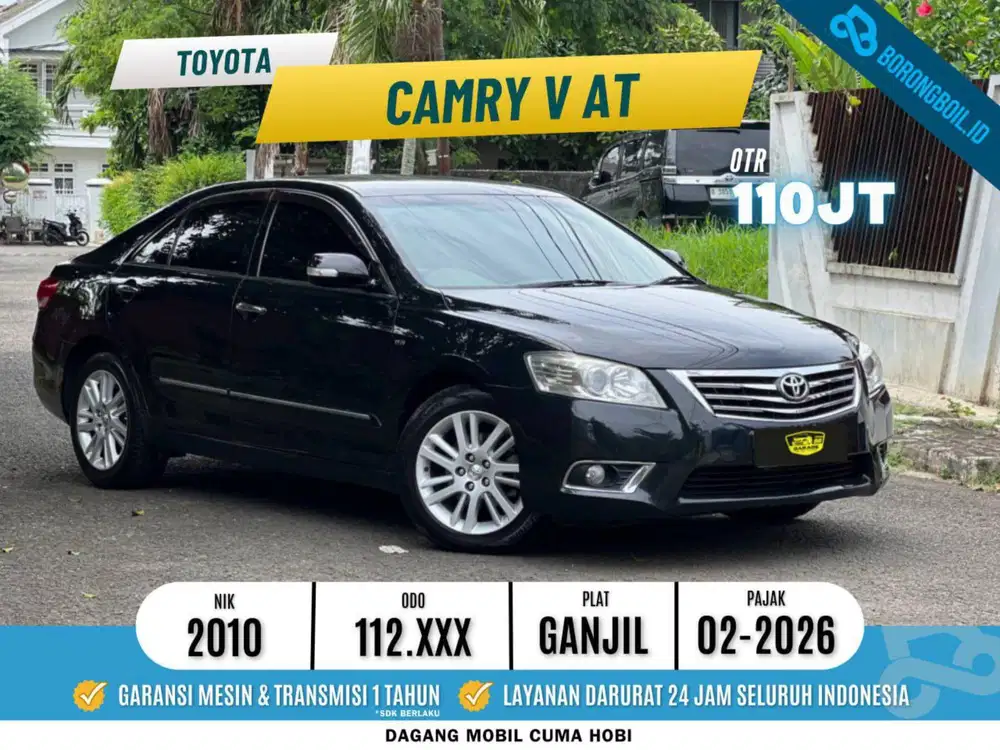 Toyota Camry 2.4 V matic A/T 2010 Hitam