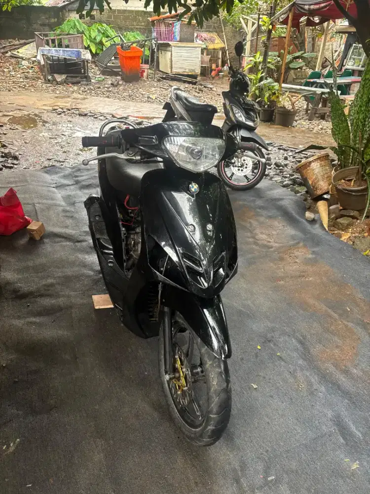 mio 5tl 2008 ss lengkap stnk/bpkb