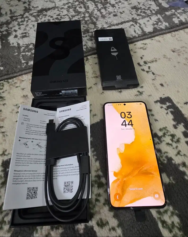 S22 5G 8/256GB SEIN – Kondisi 98% Mulus, Fullset