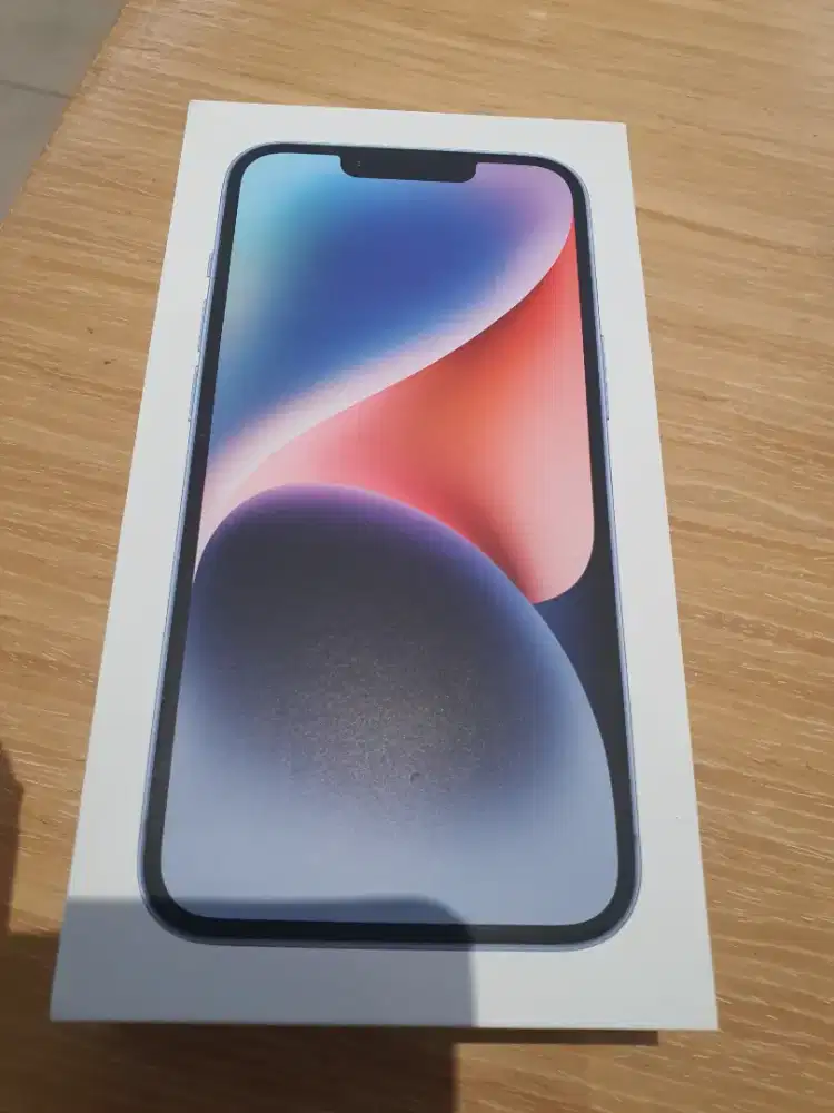 Iphone 14 128gb blue  garansi ibox 1 tahun