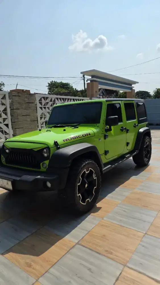 Rubicon hijau warna favorit