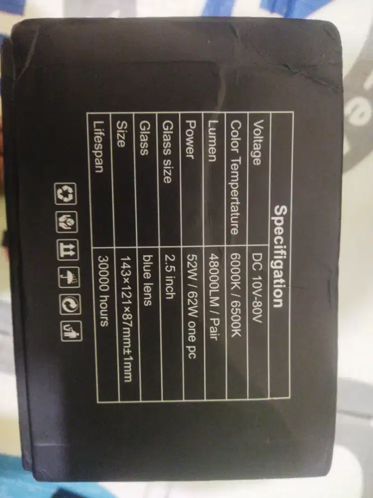 BI - LED IBRIGHT  ZE 70 BUNDLING BLUE LENS