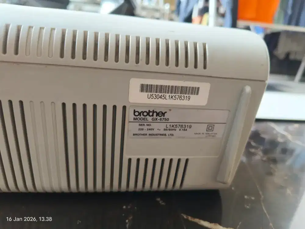 Mesin Ketik Brothers GX 6750