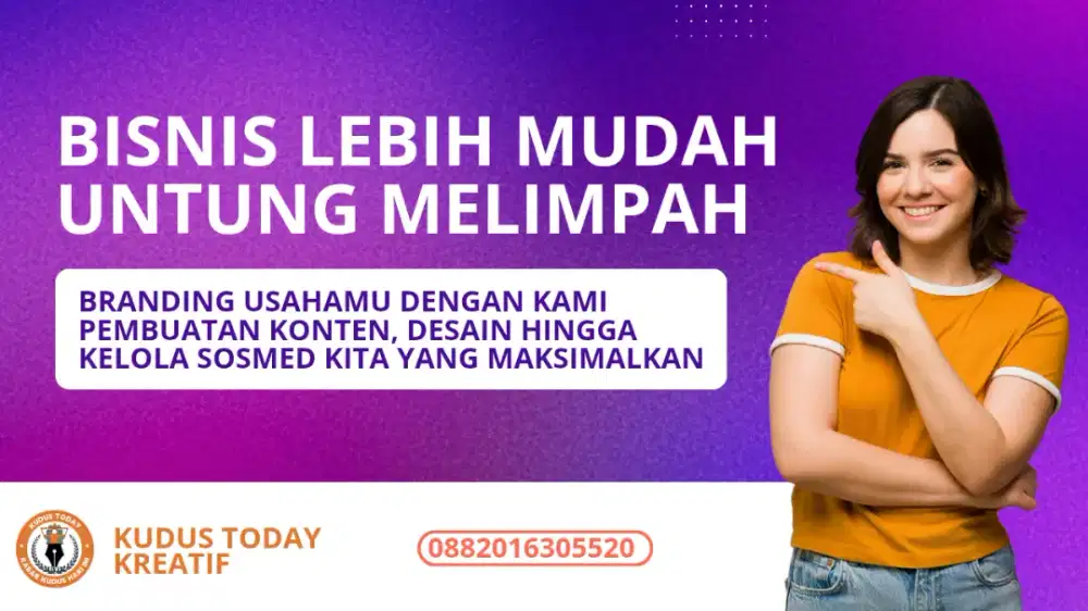 Jasa Konten, Desain dan Kelola Social Media