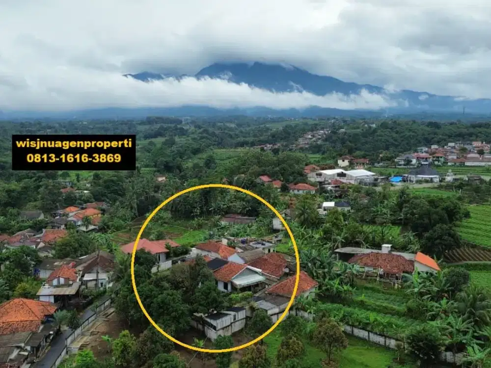Rumah Pensiunan atau Villa dengan Kriteria terlengkap View Gunung di Purwasari Dramaga