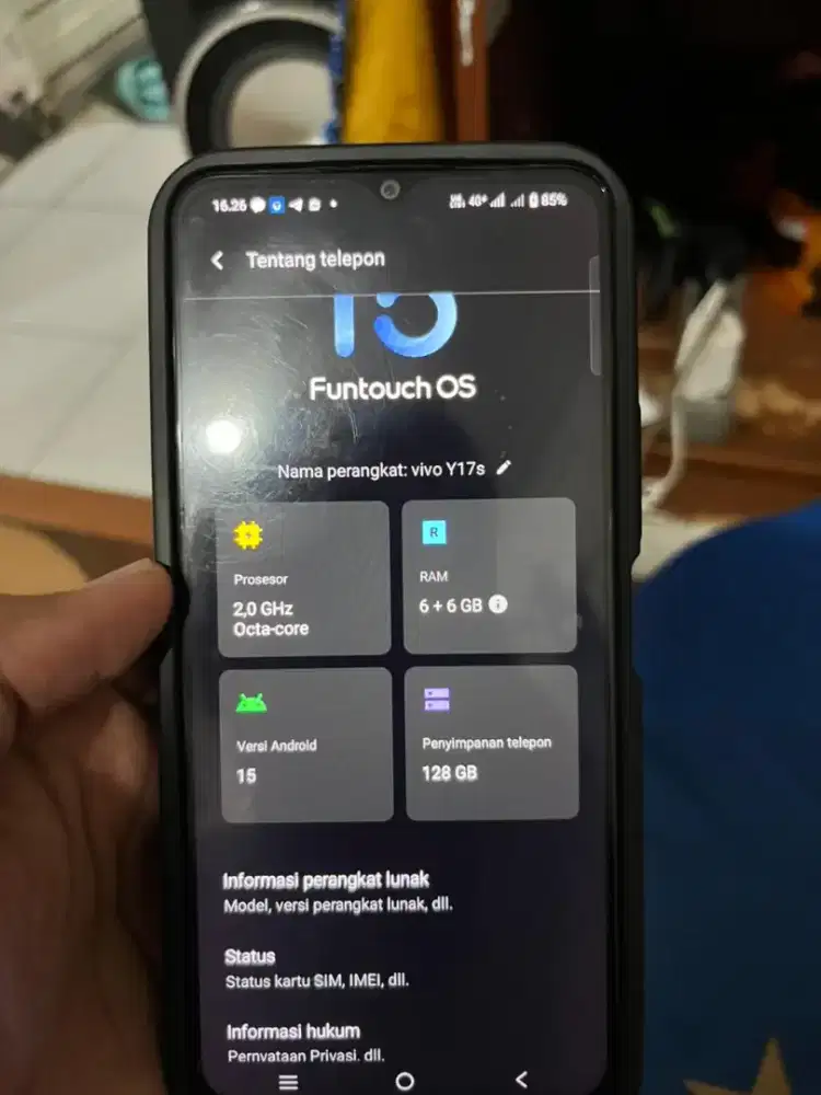 Vivo y17s ram 6/128